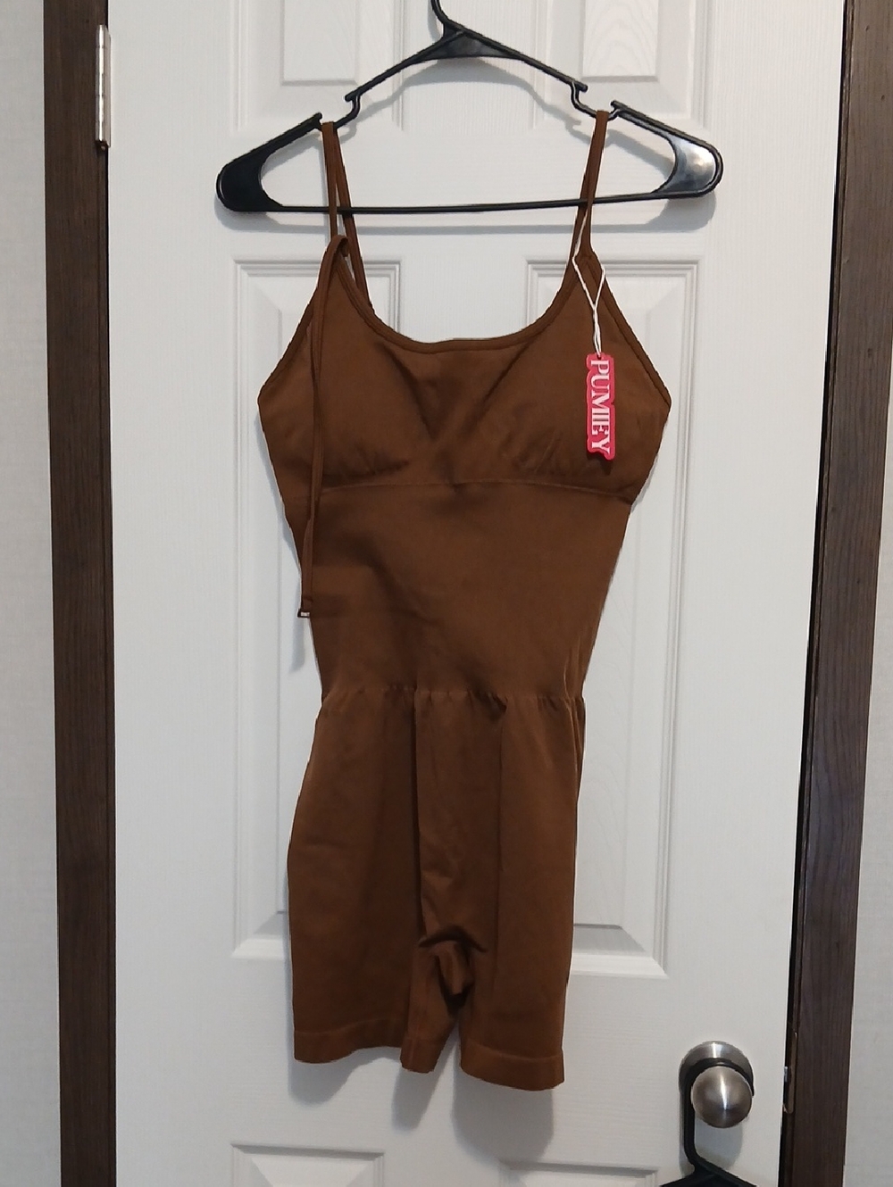PUMLEY Women’s Brown Shapewear Bodysuit